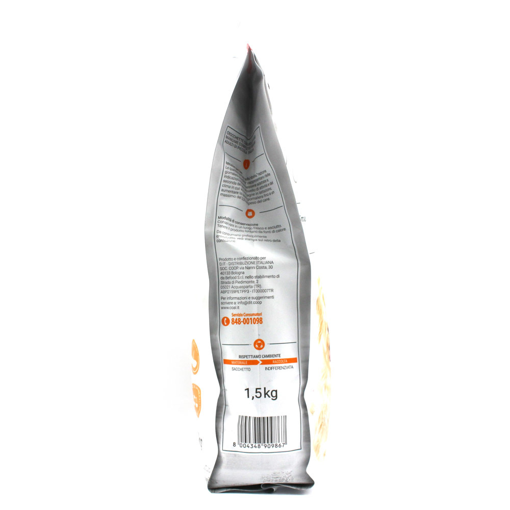 Crocchette per cani adulti di piccola taglia con pollo e riso kg.1,5 linea Coal - immagine 3