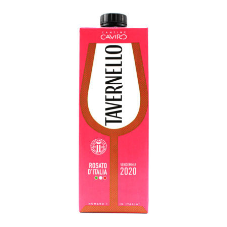 Vino Tavernello rosato brick lt.1