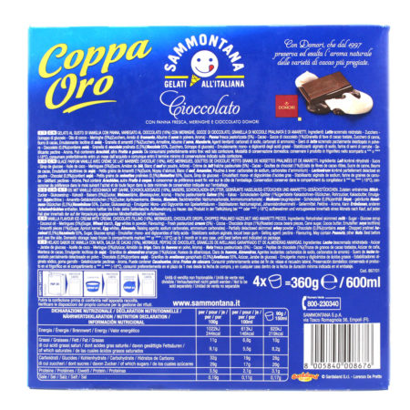 Coppa oro Sammontana con panna,meringhe e cioccolato x 4 gr.360 - immagine 2