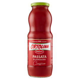 Passata pomodoro classica Ortolina bottiglia gr.690
