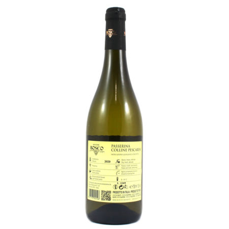 Vino bianco Passerina IGP dei colli Pescaresi Nestore Bosco cl.75 - immagine 2