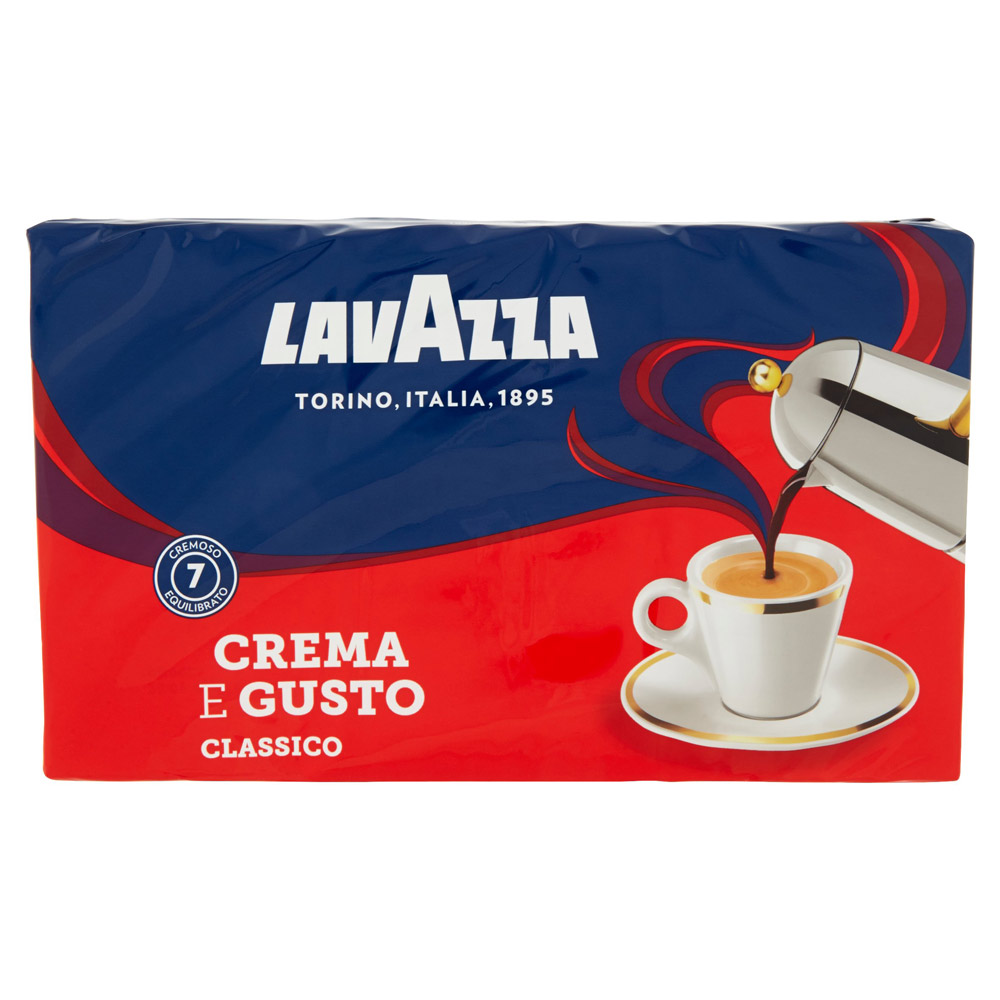 Caffè macinato Lavazza crema e gusto gr.250 x 3 