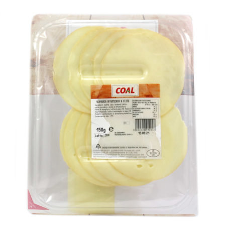 Scamorza affumicata a fette gr.150 Linea Coal - immagine 2