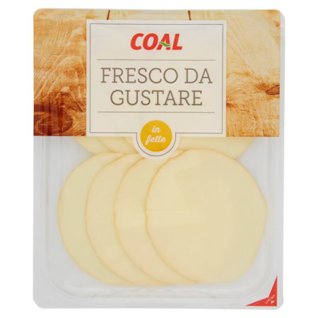 Scamorza affumicata a fette gr.150 Linea Coal