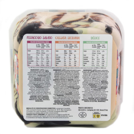 Vaschetta gelato délice Sigel gr.600 - immagine 2