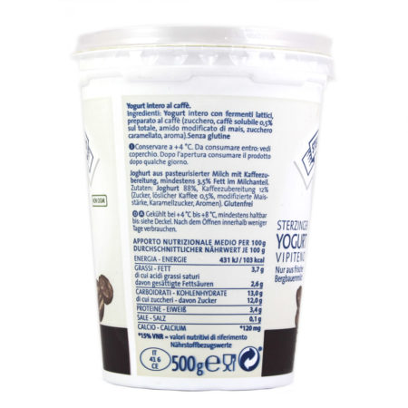 Yogurt intero al caffè Vipiteno gr.500 - immagine 3