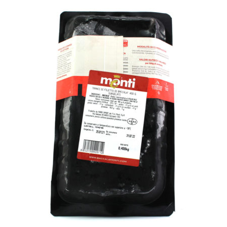 Tranci di filetto di baccalà surgelati Monti gr.400 - immagine 2