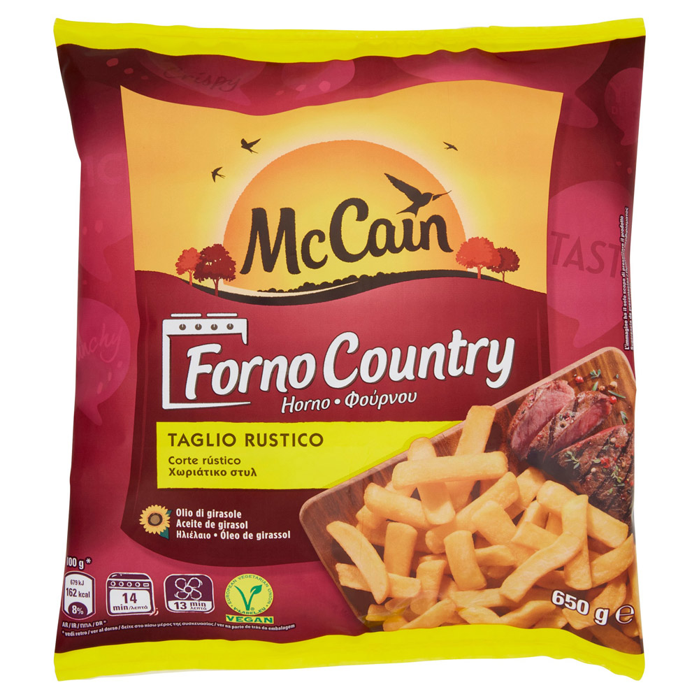 Patate surgelate forno Country McCain gr.650 