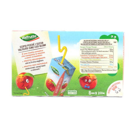 Succo e polpa di pesca Valfrutta ml.200 x 8 - immagine 3