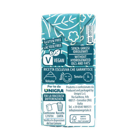 Crema da montare uht 100 % vegetale Orasì ml.200 - immagine 3