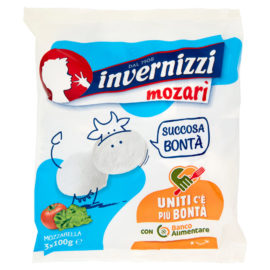 Mozzarella mozarì Invernizzi gr.100 x 3
