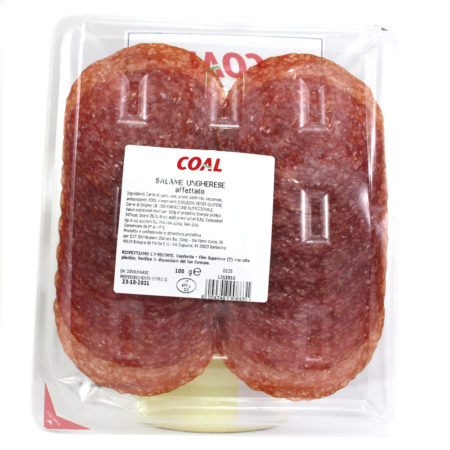 Salame ungherese a fette linea Coal gr.100 - immagine 2