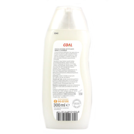 Docciaschiuma setificante Mirra e cashmere ml.300 Linea Coal - immagine 2