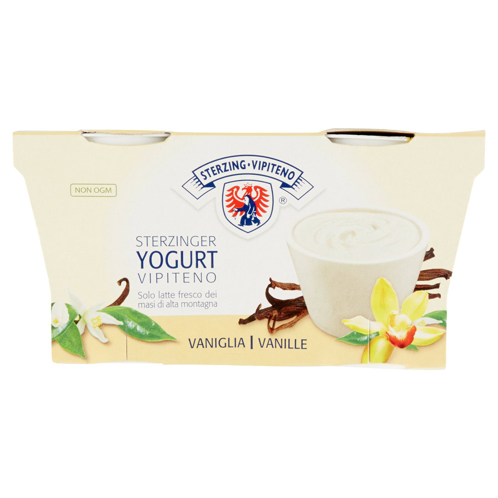 Yogurt alla vaniglia Vipiteno gr.125 x 2 