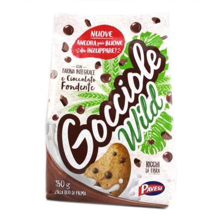 Biscotti frollini Pavesi Gocciole wild gr.350