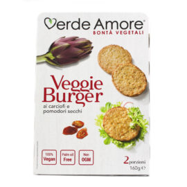 Veggie Burger con carciofi e pomodori secchi Verde Amore gr.80 x 2