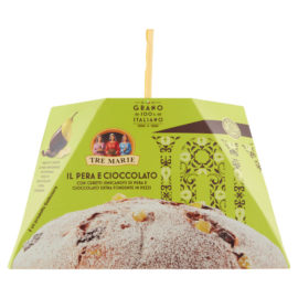 Panettone Tre Marie con pera e cioccolato gr.930