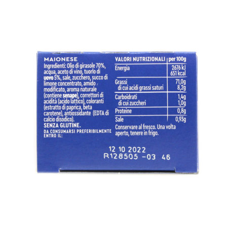 Maionese mayonnaise tubetto Kraft gr.150 - immagine 2