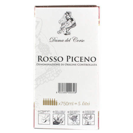 Vino Rosso Piceno DOC Dama del Corso lt.5 - immagine 3
