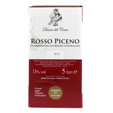 Vino Rosso Piceno DOC Dama del Corso lt.5 - immagine 2