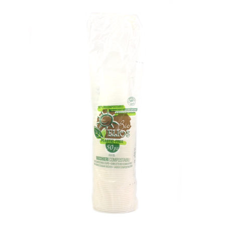 Bicchieri biocompostabile Elios x 50 ml.200