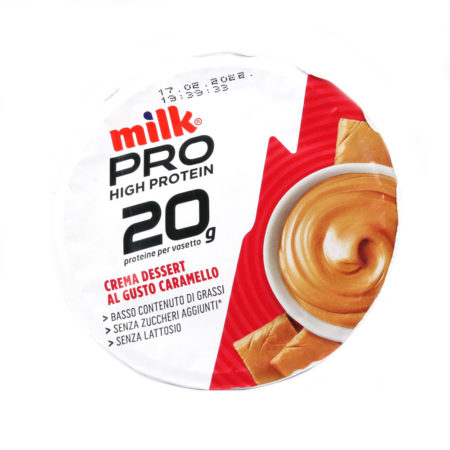 Crema dessert al caramello Milk Pro gr.200