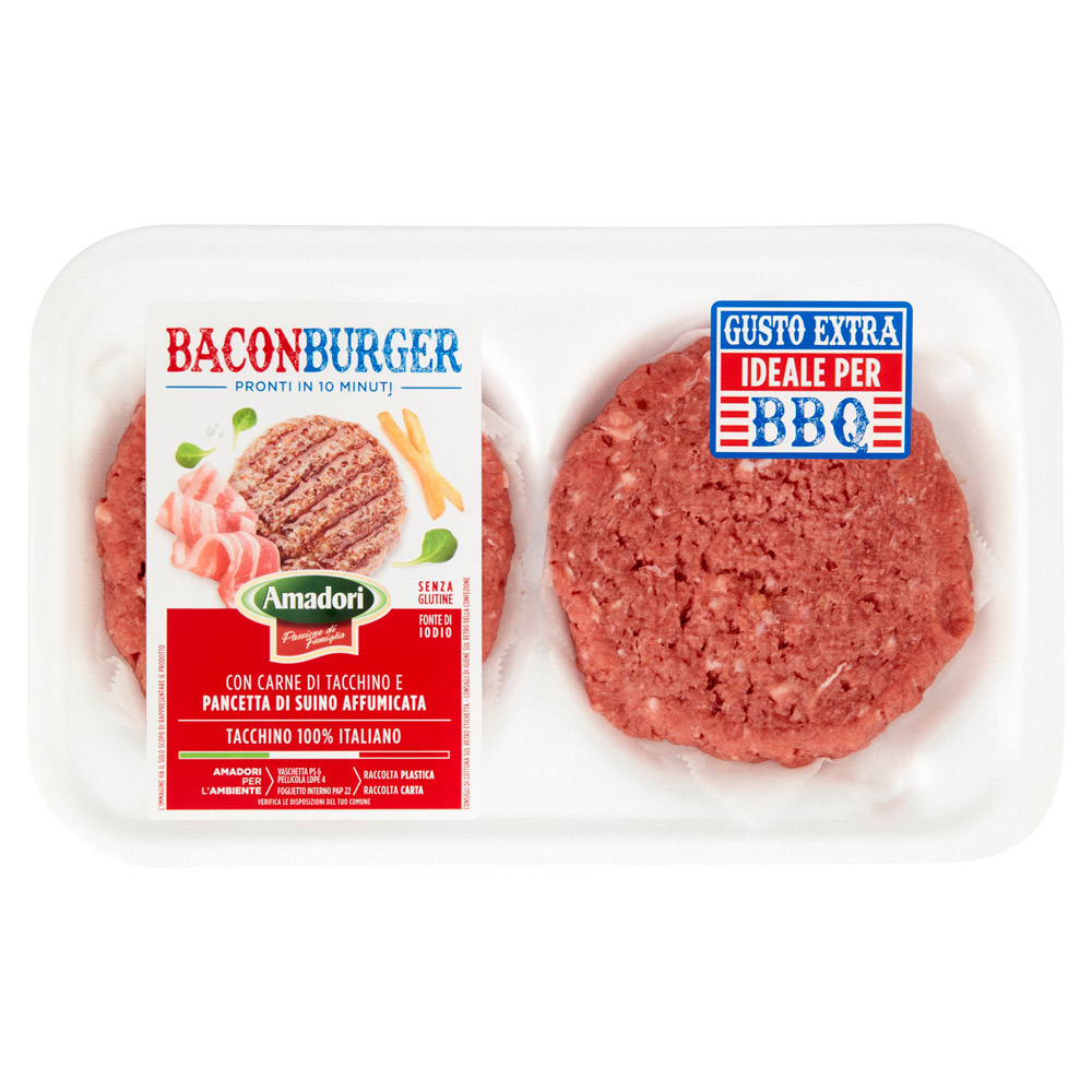 Hamburger di pollo e tacchino - 500 GR - Azienda Agricola Gnessi