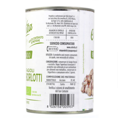 Fagioli borlotti BIO Linea Ohi Vita gr.400 - immagine 2
