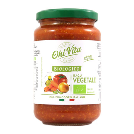 Sugo ragù Vegetale BIO gr.340 Linea Ohi Vita