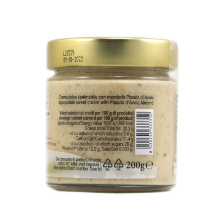 Crema dolce spalmabile con mandorla F.lli Santoro gr.200 - immagine 2