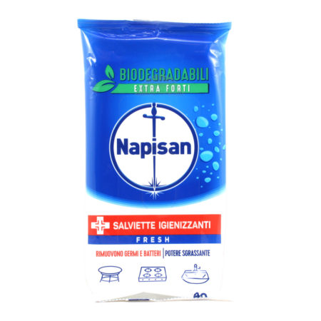 Salviette Napisan biodegradabili fresh x 40