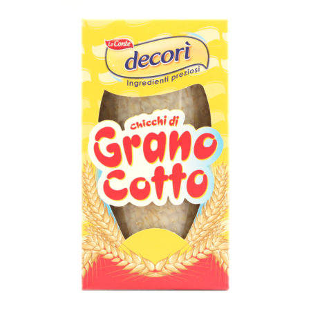 Chicchi di grano cotto decorì Lo conte gr.580
