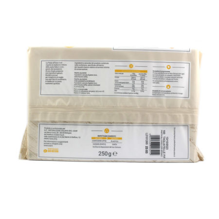 Pasta uovo tagliatelle paglia e fieno nr.193 gr.250 linea Coal - immagine 2