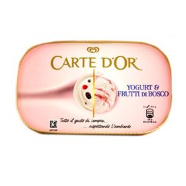 Vaschetta gelato Carte d'Or yogurt e frutti di bosco gr.500
