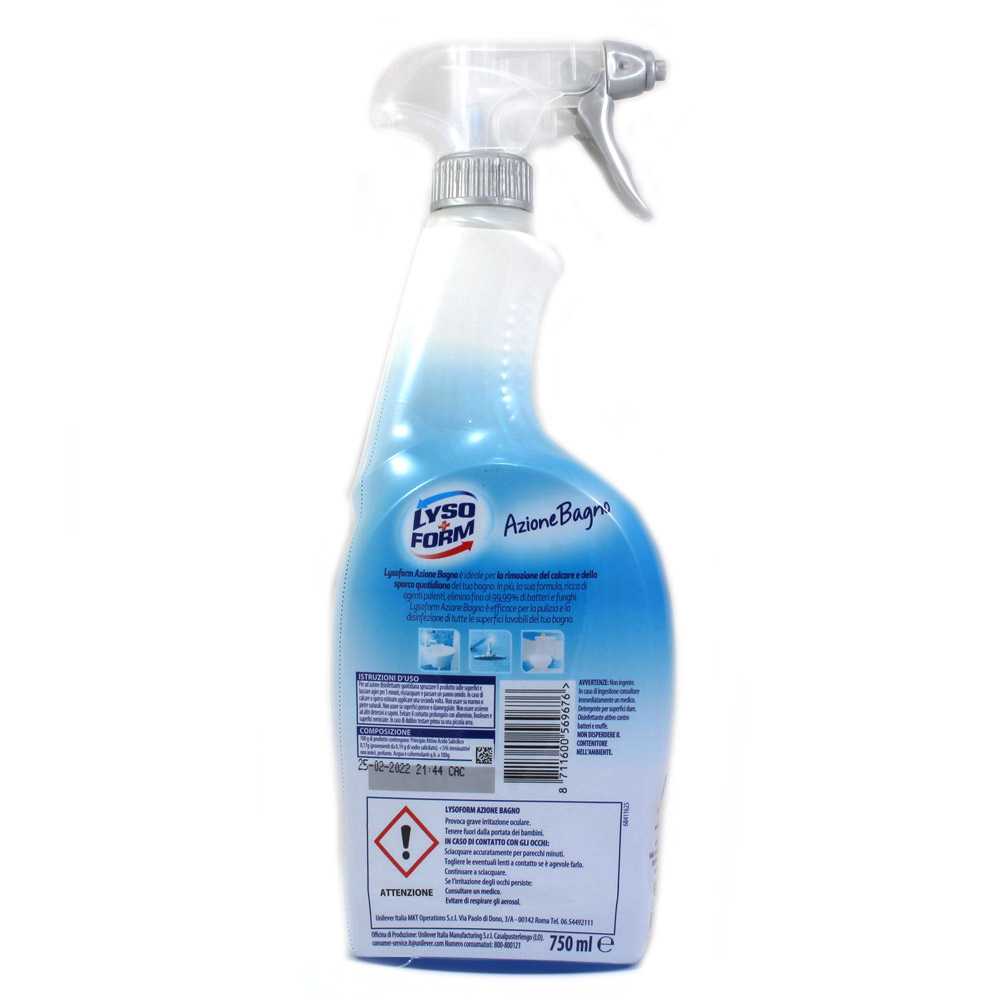 Disinfettante azione bagno Lysoform ml.750 