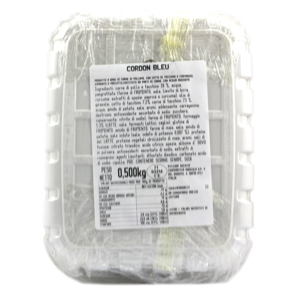 Cordon bleu con cotto di tacchino e formaggio Amadori gr.500 - immagine 2