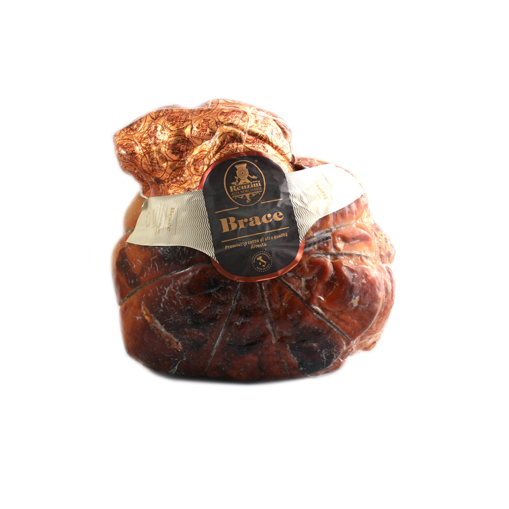 Prosciutto cotto alla brace alta qualità Renzini gr.200 circa www