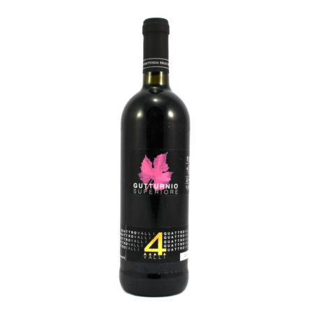 Vino rosso Gutturnio superiore DOC 4 Valli cl.75