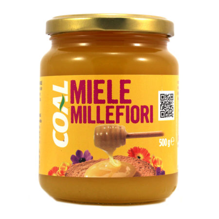 Miele millefiori denso gr.500 Linea Coal