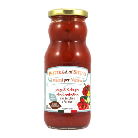 Sugo di ciliegino alla contadina Bottega di Sicilia gr.350