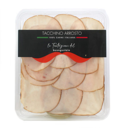 Arrosto di tacchino a fette 100% italiana le Tentazioni del Buongustaio gr.120