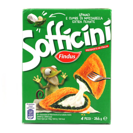 Sofficini Findus con spinaci e mozzarella x 4 gr.266