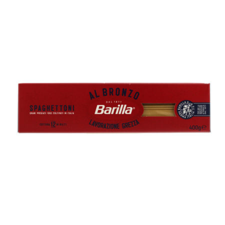 Pasta semola Barilla spaghettoni al bronzo gr.400