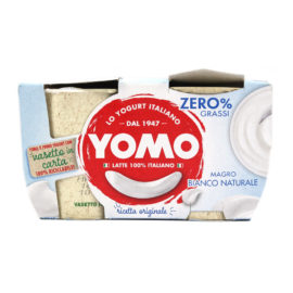 Yogurt magro bianco naturale zero grassi Yomo gr.125 x 2