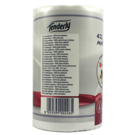 Carta igienica Tenderly x 4 - immagine 2