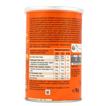 Patatine pringles paprika gr.70 - immagine 2