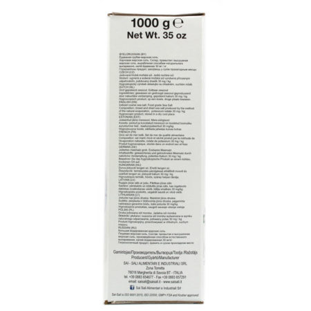 Sale marino grosso iodato kg.1 - immagine 3