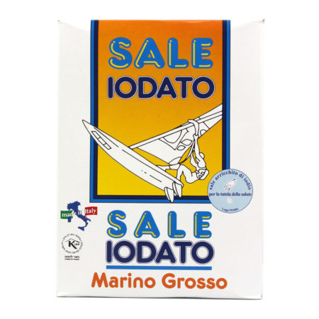 Sale marino grosso iodato kg.1