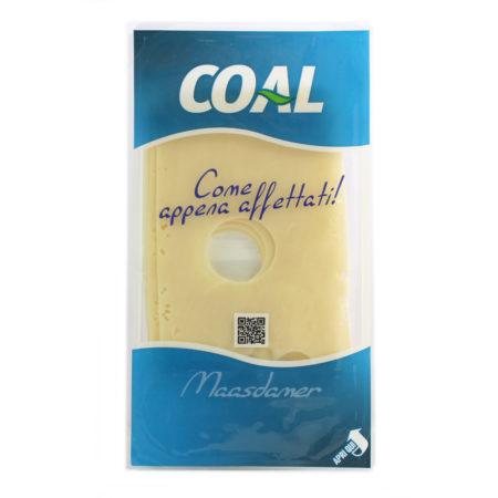 Formaggio Maasdammer a fette gr.120 Linea Coal