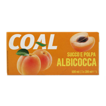 Succo e polpa albicocca ml.200 x 3 Linea Coal